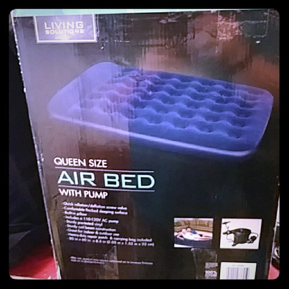 Living Solutions Other - Living Solutions Air Bed With Pump Living Solutions Other - Living Solutions Air Bed With Pump